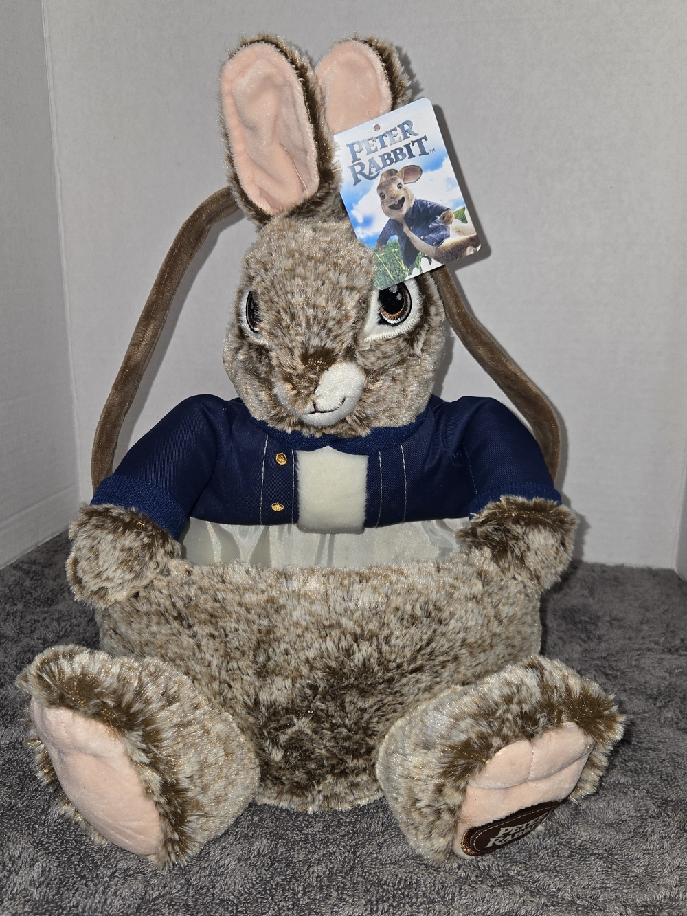 Dan Dee Peter Rabbit Movie Bunny Plush Easter Basket